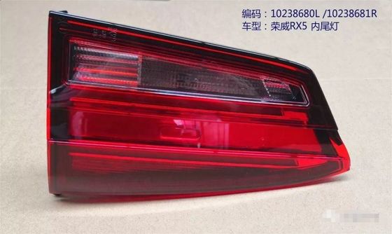MG Auto Parts Tail Lamp 2012-2014 Anno Rosso per materiali e design