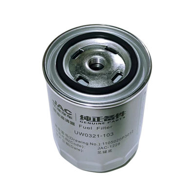 Numero OE 1105022P3012 Elemento filtrante di separazione dell'acqua dal combustibile metallico per il pick-up JAC T6 T8