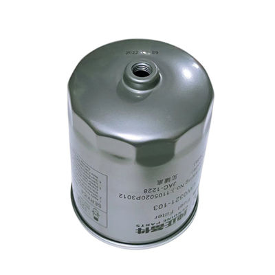 Numero OE 1105022P3012 Elemento filtrante di separazione dell'acqua dal combustibile metallico per il pick-up JAC T6 T8