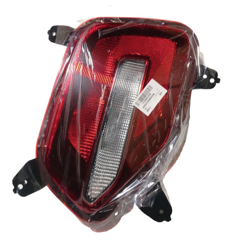 Assemblaggio di lampada di nebbia posteriore destra e riflettore riflesso in plastica per l'installazione di auto JAC S3